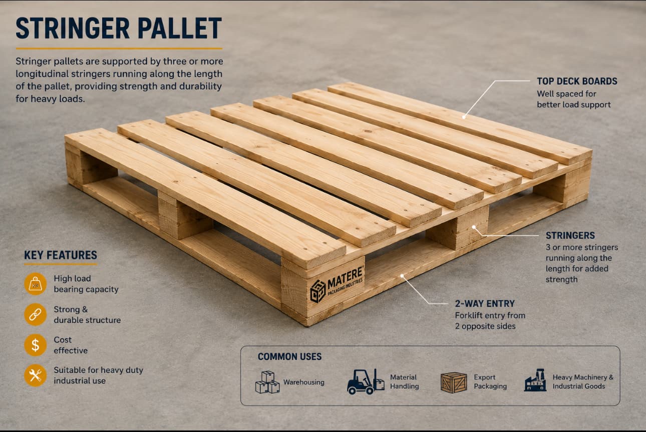 High-Rigidity Stringer Pallet