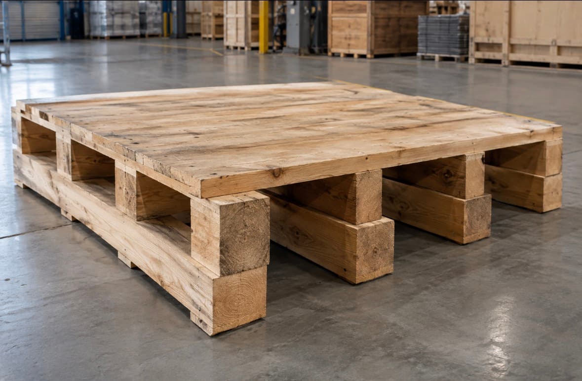 Heavy Duty Wooden Skid
