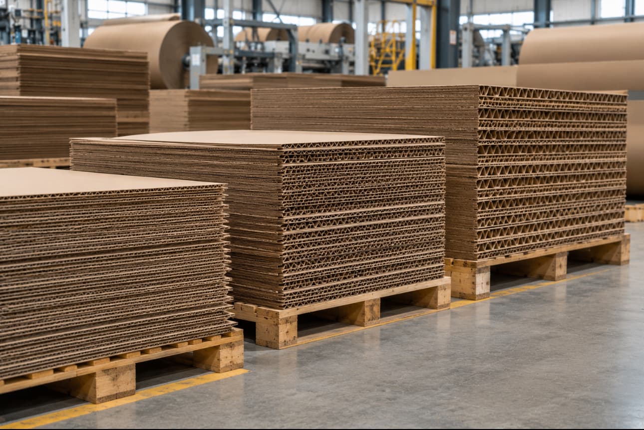 Corrugated Sheets (2 Ply, 3 Ply, 5 Ply, 7 Ply)