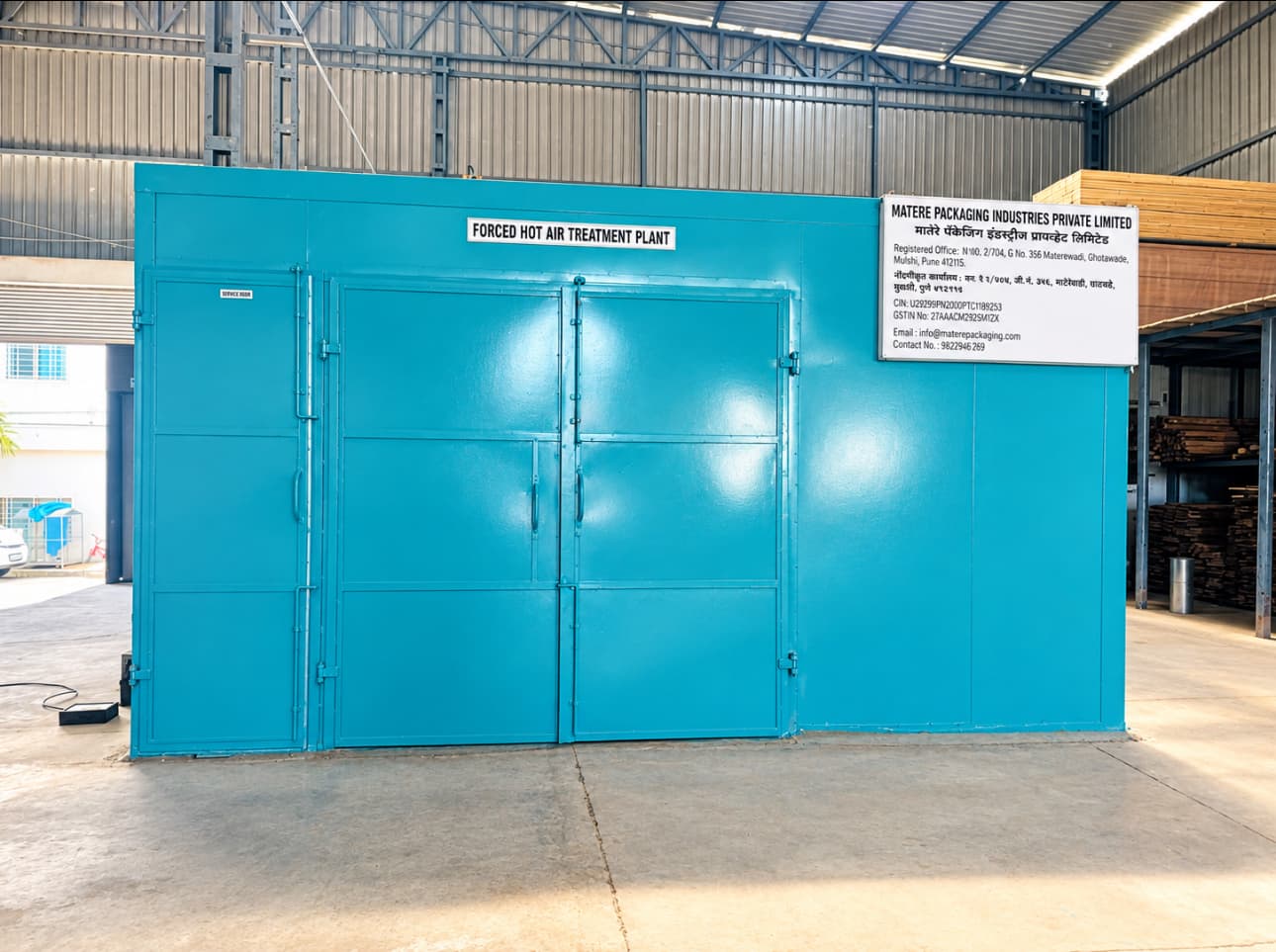 Heat Treatment ISPM 15 (FHAT)