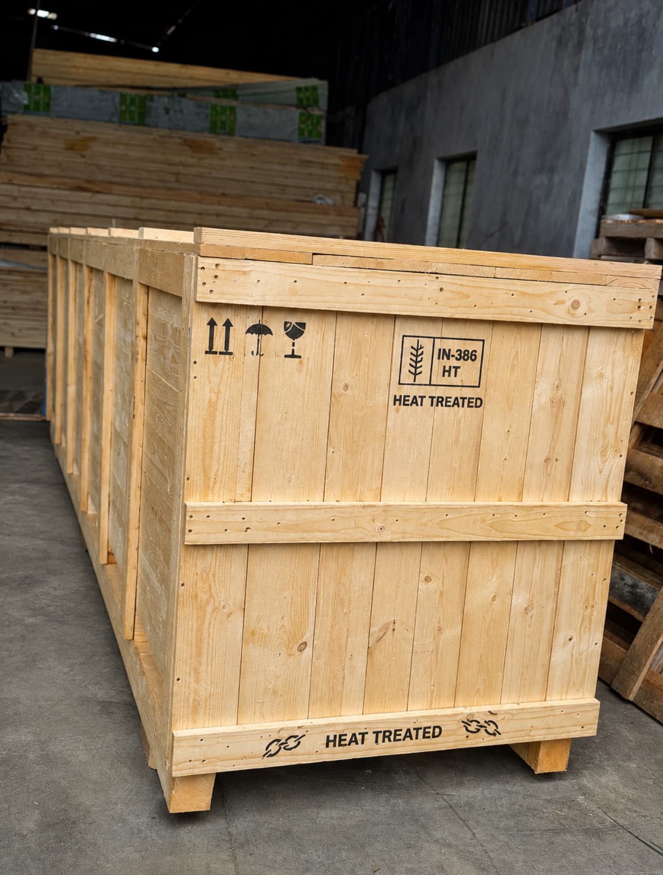 ISPM 15 Heat-Treated Export Boxes